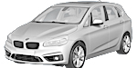BMW F45 P0A66 Fault Code